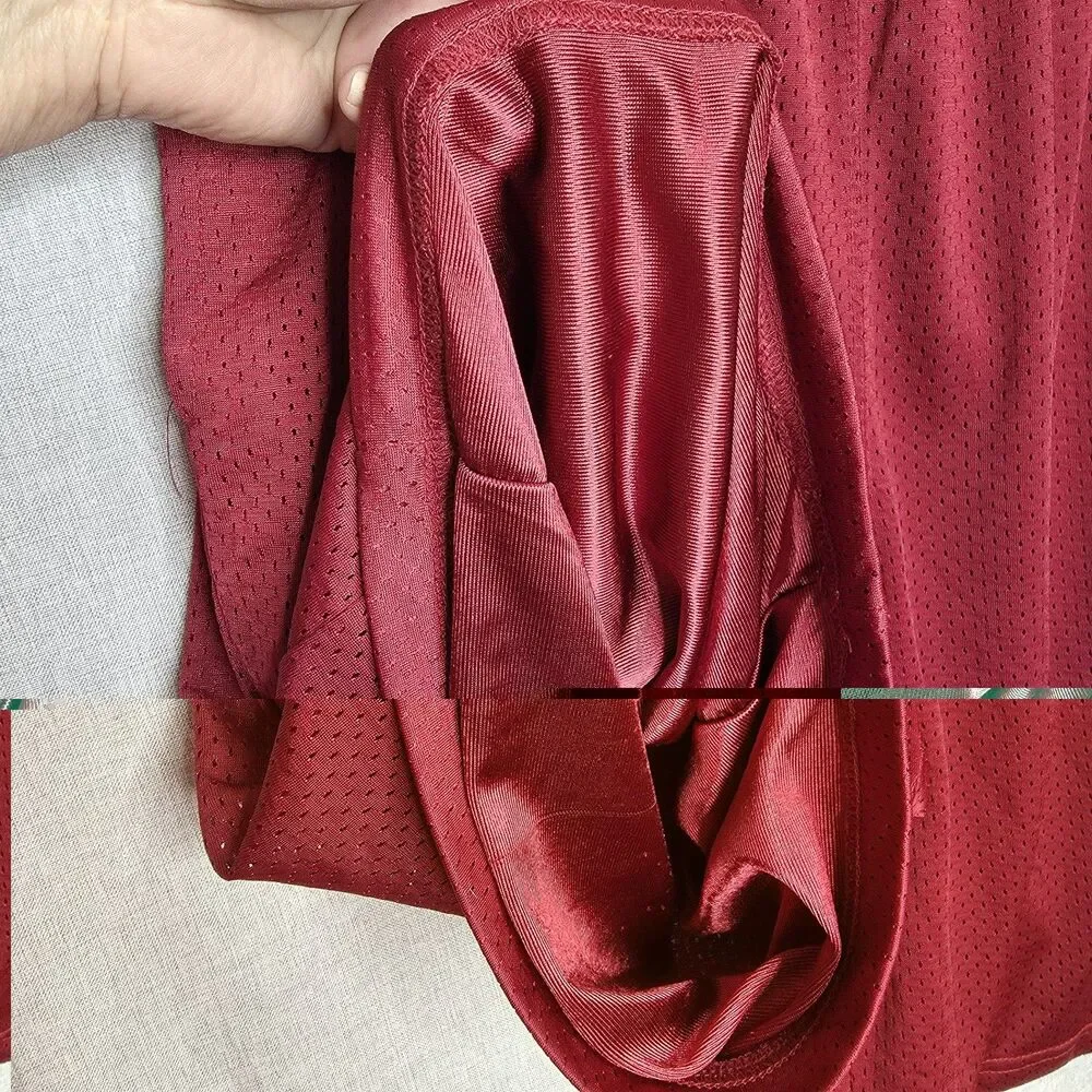 VTG OU Sooners Basketball Shorts Men L Pockets Lined Gym Mesh Old Varsity Brand